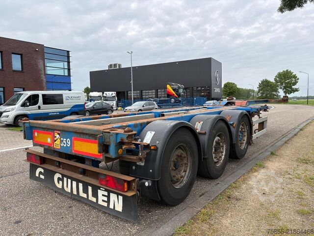 Konteineru pārvadājumi Renders EURO 800 Multichassis / Mercees Axles / Liftaxl...