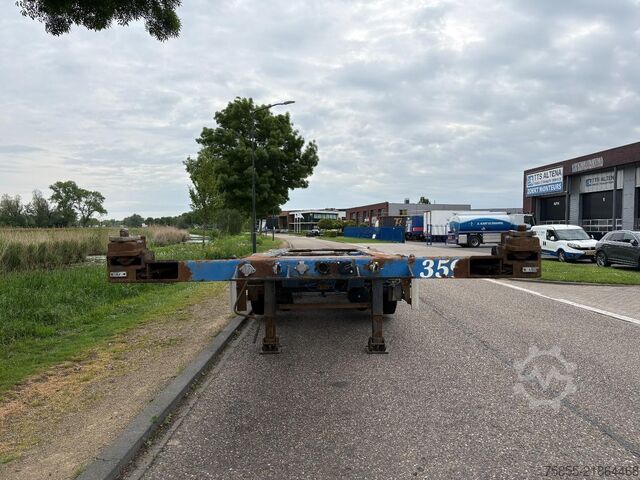 Konteineru pārvadājumi Renders EURO 800 Multichassis / Mercees Axles / Liftaxl...