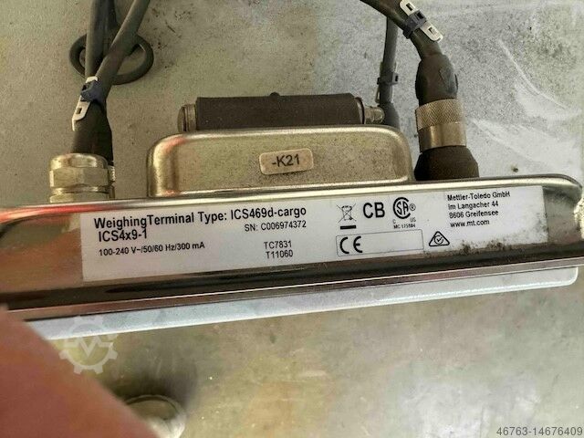 Непрерывная шкала Mettler Toledo Selbsttätige Waagen für Fördertechnik