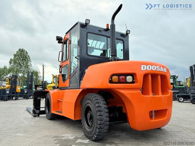 Forklift empat roda DOOSAN 70 / DUPLEX / FORK 2500MM / POSITIONER