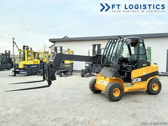 محمل تلسكوبي JCB TLT 35D 4X4 CABIN POSITIONER NEW TIRES