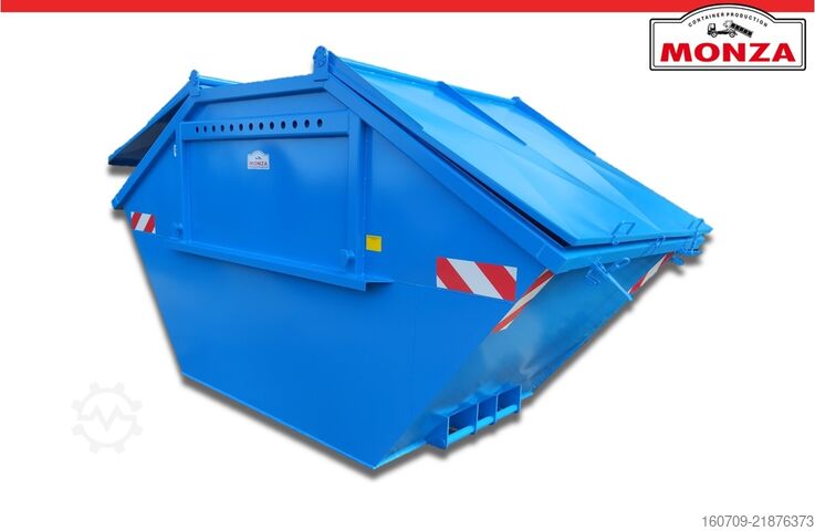 Skip-gámar Monza 7 m³ - Stahldeckel
