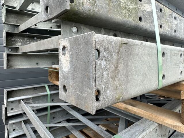 Многоярусный склад Паллетная стеллажная система Стеллажи Lücht & Palm MB / feuerverzinkt / St.: 4.000 x 900 mm / Tr. 5.015 mm