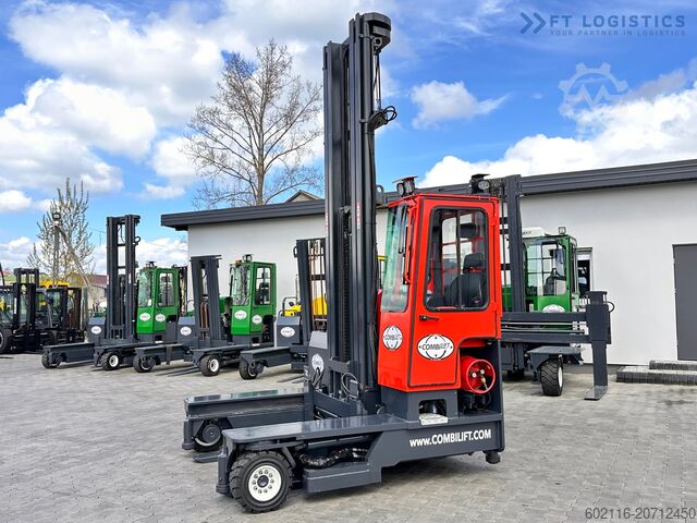 Carrello elevatore a 4 vie Combilift C4000 / GAS / TRIPLEX / 9300MM /LIKE NEW