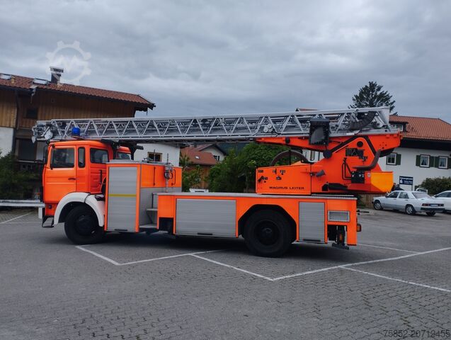 Autopompa Iveco 140-25 A DLK 23/12 Drehleiter Magirus