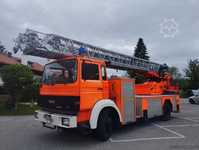 Autopompa Magirus Deutz 140-25 A DLK 23/12 Drehleiter Magirus