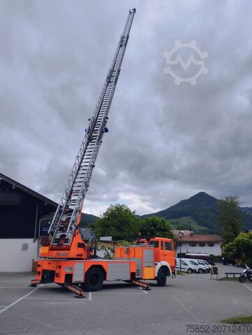 Autopompa Magirus Deutz 140-25 A DLK 23/12 Drehleiter Magirus