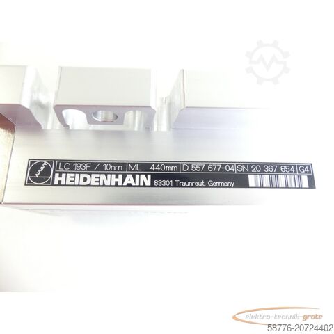 Heidenhainova komponenta Heidenhain LC 193F / 10nm Längenmaßstab ohne Messkopf - ! -