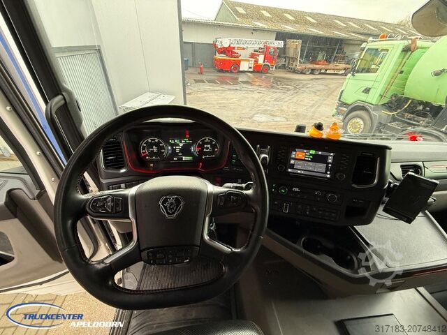Alusta ja ohjaamo Scania R580 V8 NGS Retarder, 9000 kg Vooras, PTO, 6x2