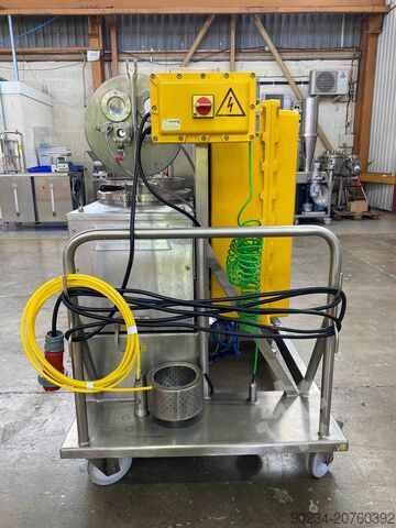 Rousselet Robatel RC30VXR Hastelloy C22 Basket Centrifuge ROUSSELET ROBATEL RC30VXR