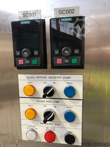 105 GPH @ 11600 APV/SPX Flow Model R15-18.56 Homogenizer Keluli Tahan Karat APV R15-18.56