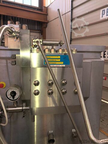 105 GPH @ 11600 APV/SPX Flow Model R15-18.56 Homogenizer Keluli Tahan Karat APV R15-18.56