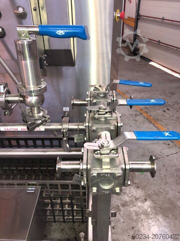 105 GPH @ 11600 APV/SPX Flow Model R15-18.56 Homogenizer Keluli Tahan Karat APV R15-18.56