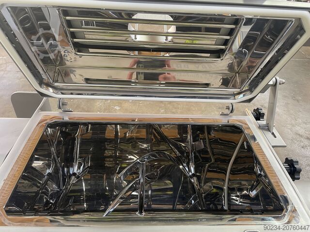 Pengisar reben keluli tahan karat Kemutec Gardner 50 liter Kemutec 50 Litre