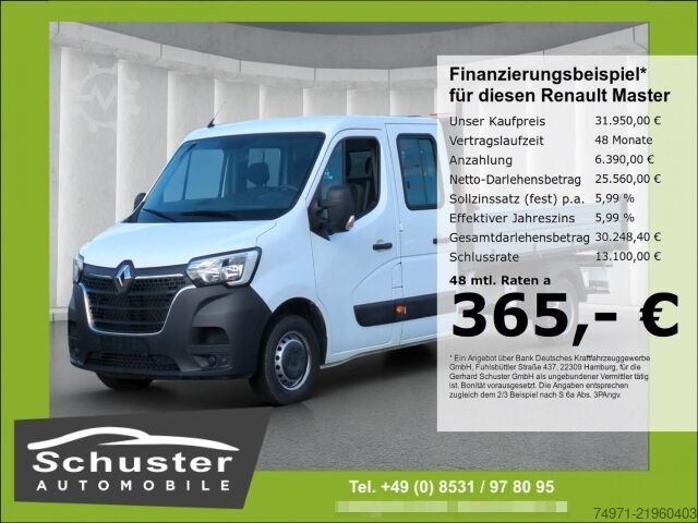 Camion basculante trilateral Renault Master Dreiseitenkipper DoKa L3 3,5t*AHK 6-Sitze