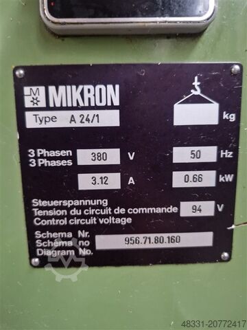 Zahnrad-Abwälzfräsmaschine - horizontal MIKRON A 24/1