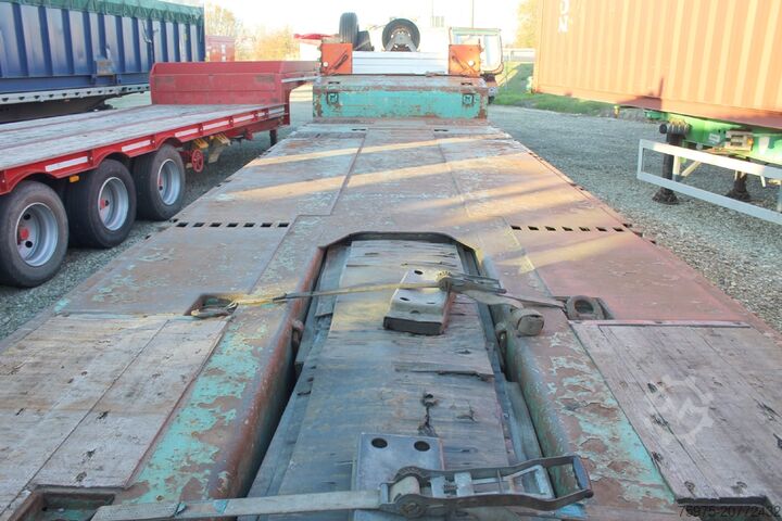 Tieflader-Auflieger für Baumaschinen De angelis carrellone allungabile eccezionale usato