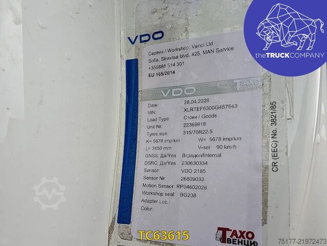 Standartinis-SZM DAF XG 480