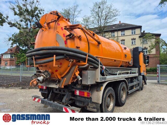 Veifeiemaskin Mercedes-Benz Actros 2636 6x4, Tollense Saugwagen ca. 13m³
