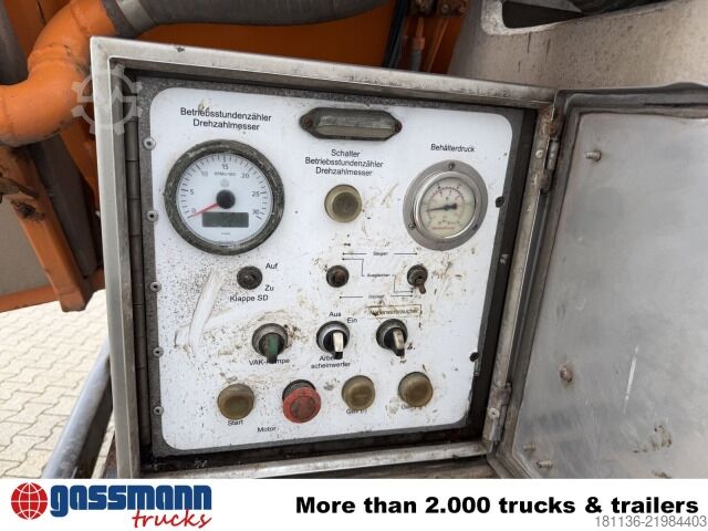 Kadunlakaisukone Mercedes-Benz Actros 2636/41 6x4, Tollense Saugwagen ca. 13m³
