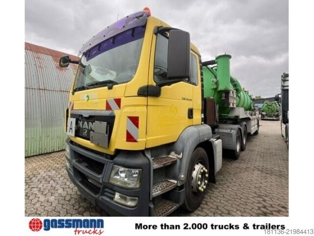 Standard trekkvogn MAN TGS 26.440 6x4 BL, Hydraulik