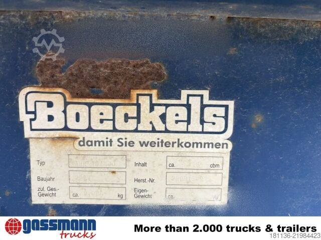 Krokcontainer  BOECKELS AMR 40/400, 2,8cbm