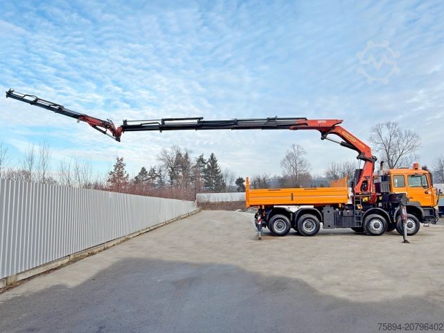 Autokran MAN 35.414 * PALFINGER PK 36002 +FUNK / 8x8