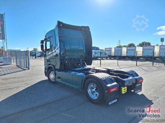 Standard tractor unit Scania R 500 A4x2NA,LED Leuchtschild,Alufelgen,Seitenverk