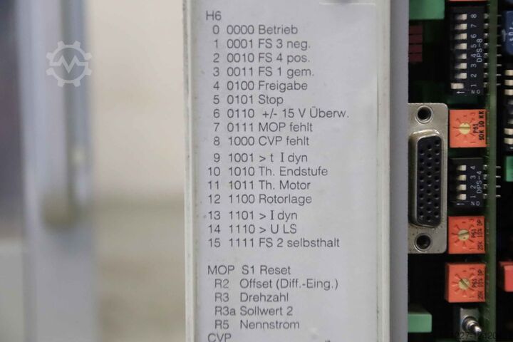 ตัวควบคุมเซอร์โว 2 ชิ้น Hauser HBV 750 SEO  HBMR 55 A4-445