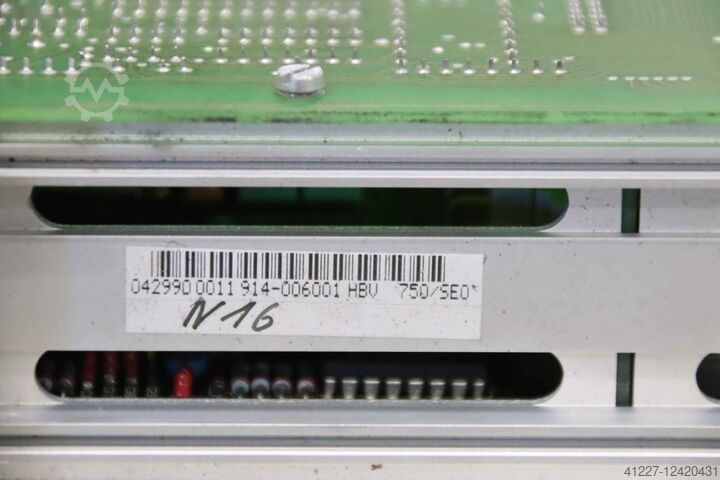 ตัวควบคุมเซอร์โว 2 ชิ้น Hauser HBV 750 SEO HBMR 55 A4-445