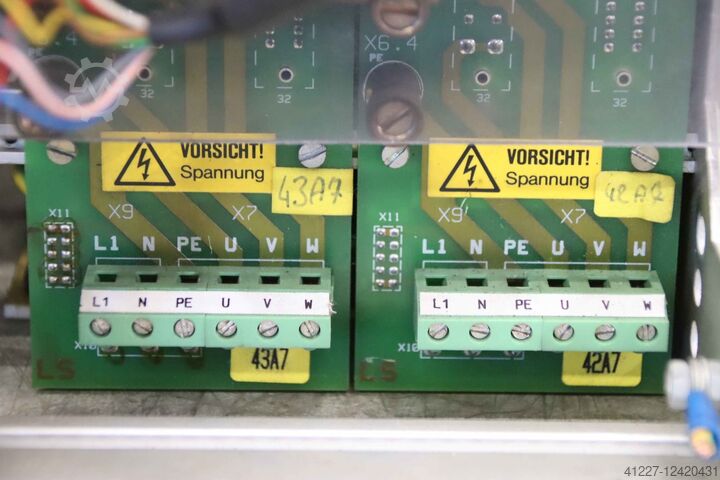 ตัวควบคุมเซอร์โว 2 ชิ้น Hauser HBV 750 SEO HBMR 55 A4-445