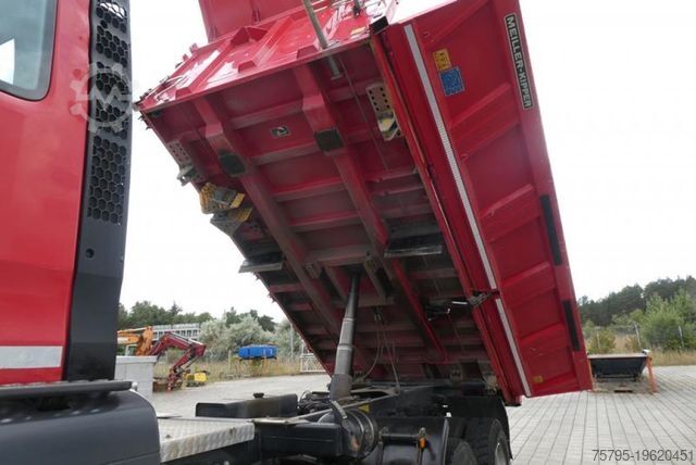 Dreiseitenkipper LKW MAN TG-S 26.440 6x6 3-Achs Allradkipper Meiller