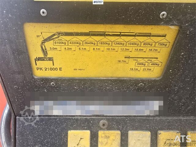 Palfinger nosturiautolava Palfinger Kranflak