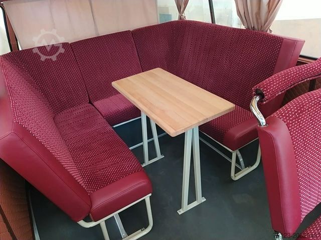 Minibús MERCEDES-BENZ Vorgänger Sprinter O 319 Samba mit Faltdach AC