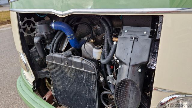 Minibús MERCEDES-BENZ Vorgänger Sprinter O 319 Samba mit Faltdach AC