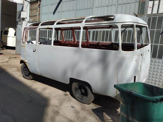 Minibús MERCEDES-BENZ Vorgänger Sprinter O 319 Samba mit Faltdach AC