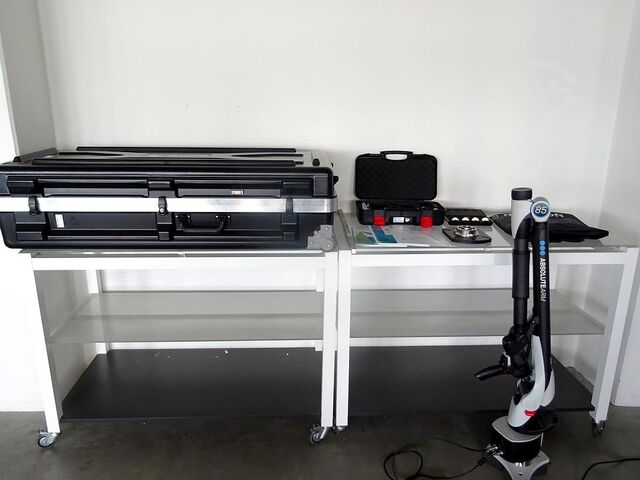 Lengan pengukur 7 sumbu Hexagon Absolute Arm V2P 8528, 7-axis