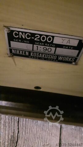 4-я ось ЧПУ NIKKEN CNC -200