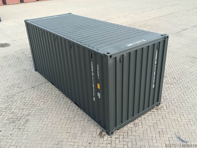 ตู้คอนเทนเนอร์ทะเล Seecontainer HAMBURG ⚡20-Fuß Container Lagercontainer