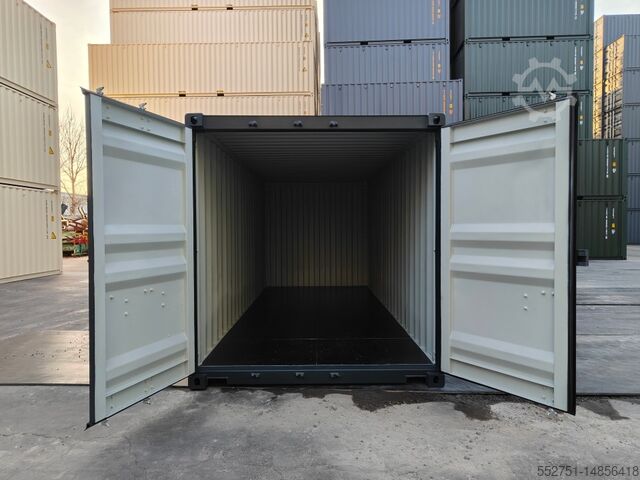 समुद्री कंटेनर Seecontainer HAMBURG ⚡20-Fuß Container Lagercontainer RAL5013