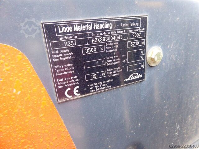 LPG kahveltõstukid Linde H35T