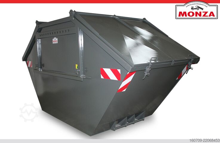Kontena skip Monza 10 m³ - Absetzmulde - Stahldeckel