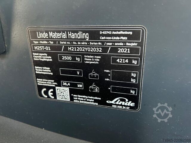 LPG viličarji Linde H25T
