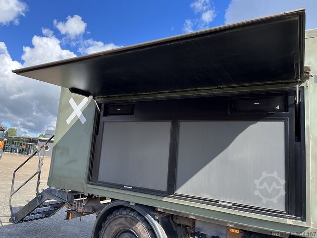 Фургон Unimog Unimog U 1550 L37 Ex Bundeswehr Regiefahrzeug Expeditionsmobil (ggf mit Splittgetriebe)