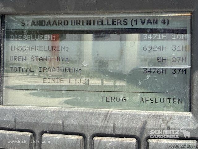 冷藏半挂车 SOR Iberica Tiefkühler Multitemp Trennwand Ladebordwand