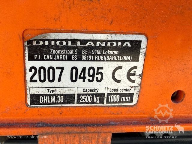 冷藏半挂车 SOR Iberica Tiefkühler Multitemp Trennwand Ladebordwand