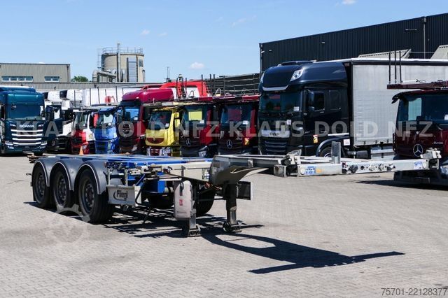 Semirremolque con caja intercambiable FRUEHAUF BDF Multi-Chassis Liftachse SAF-Achsen