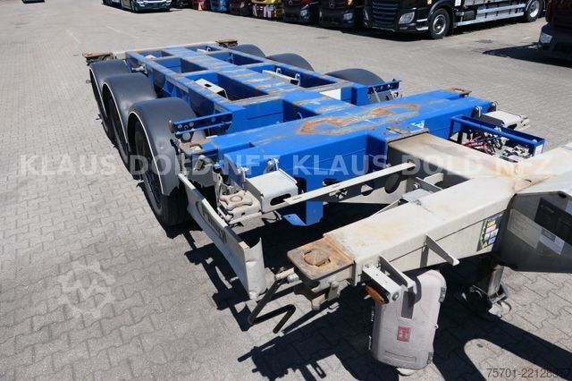 Semirremolque con caja intercambiable FRUEHAUF BDF Multi-Chassis Liftachse SAF-Achsen