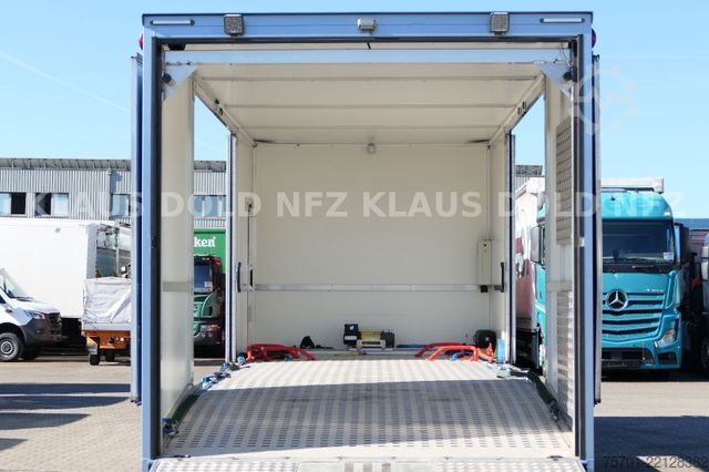 Camión portacoches MERCEDES-BENZ Atego 924 geschloss. Autotransporter Standklima