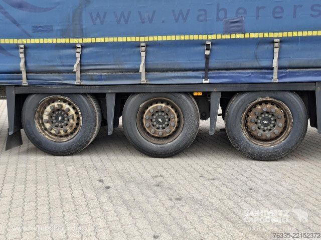 Отворено полуремарке с брезент Schmitz Cargobull Curtainsider Mega